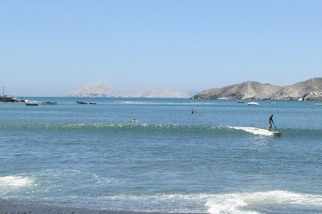 Caleta sur esta al lado Izquierda